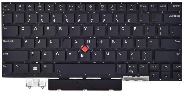 Main image of Replacement Keyboard Compatible with Lenovo ThinkPad X1 Carbon Gen 9th 2021 Type 20XW 20XX, Thinkpad X1 Carbon Gen 9 Keyboard with Backlit US Layout P/N: SN20Z77386-01