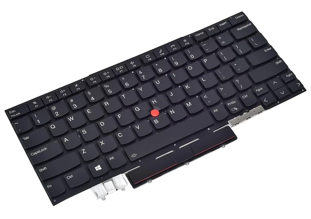 Alt view image 4 of 5 - Replacement Keyboard Compatible with Lenovo ThinkPad X1 Carbon Gen 9th 2021 Type 20XW 20XX, Thinkpad X1 Carbon Gen 9 Keyboard with Backlit US Layout P/N: SN20Z77386-01
