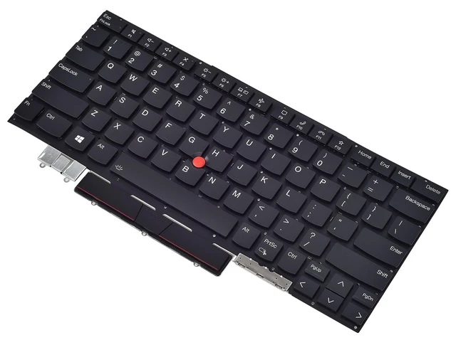 Alt view image 5 of 5 - Replacement Keyboard Compatible with Lenovo ThinkPad X1 Carbon Gen 9th 2021 Type 20XW 20XX, Thinkpad X1 Carbon Gen 9 Keyboard with Backlit US Layout P/N: SN20Z77386-01