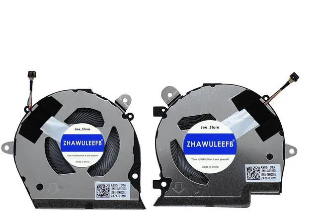 Main image of ZHAWULEEFB Replacement New CPU+GPU Cooling Fan for ASUS UX8406 UX8406M UX8406MA UX8406C UX8406CA ND55C0W-23G14 ND65C33-24A03 DC5V 0.50A Fan