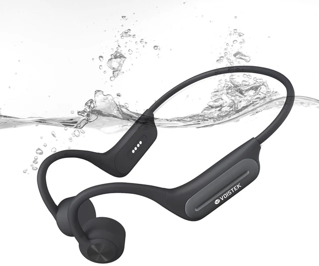 Main image of Voistek Bone Conduction Headphones, Open Ear with 32GB MP3 Player & IP68