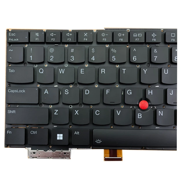 Alt view image 3 of 5 - Backlit Laptop Keyboard Replacement for Lenovo Thinkpad X1 Carbon 12th 2024