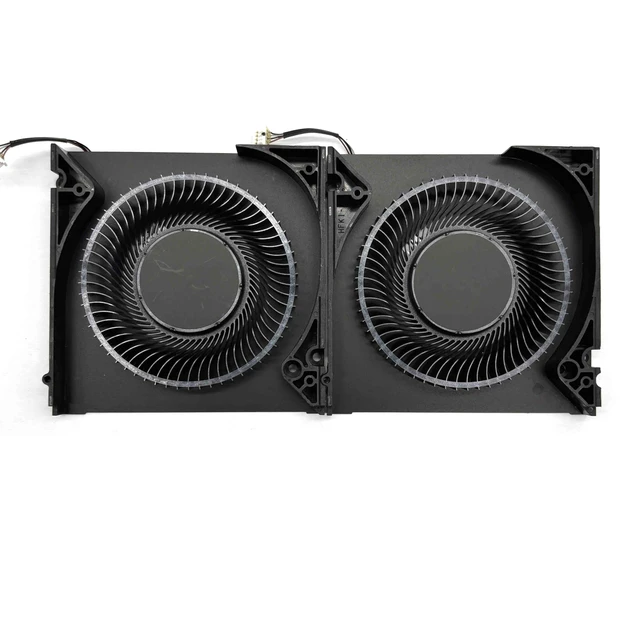 Alt view image 2 of 5 - BestParts New CPU+GPU Cooling Fan Replacement for DELL Precision 16 7670, P/N: 0MFWHG MFWHG (Note: Only for RTX A3000/ A4500/ A5500/ 3080 Ti Series)