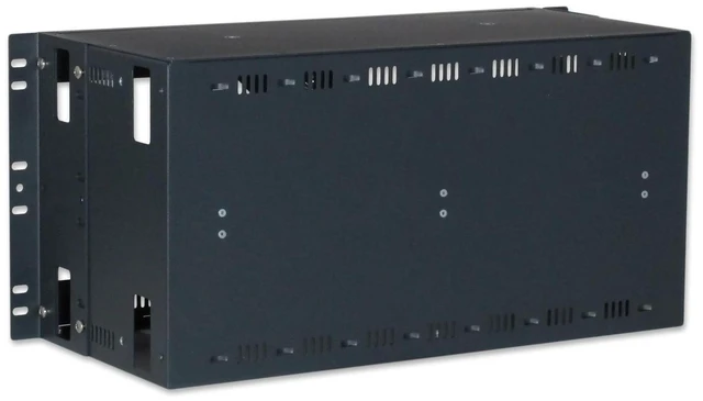 Alt view image 3 of 4 - Rack & Wall Mount DIN Rail Device Enclosure