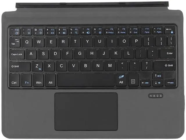 Alt view image 2 of 5 - XUMIUZIY Wireless Keyboard for Go 3/2/1, Ultra Slim Portable Bluetooth Keyboard with Touchpad, Detachable Key Board Backlit with PU Leather (Regular Style)