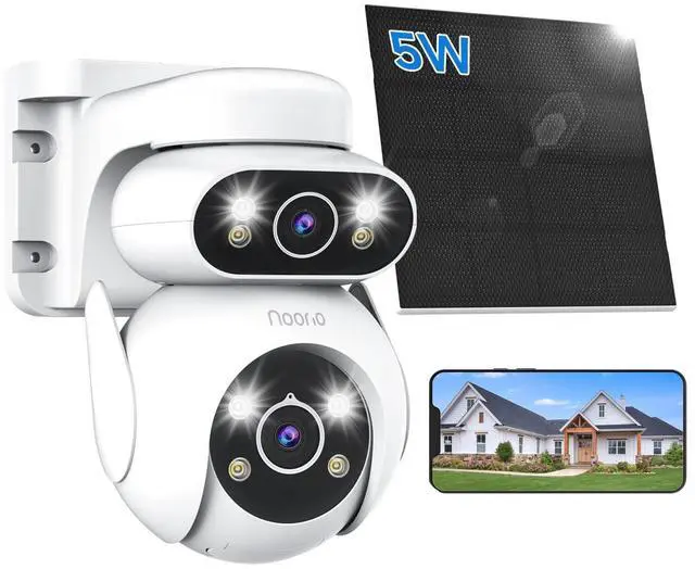 Main image of Noorio 4G LTE Cellular Solar Security Camera Wireless Outdoor
