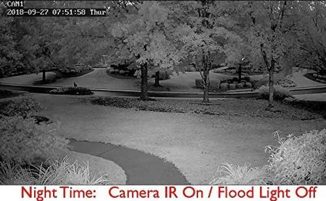 Alt view image 5 of 5 - Zeus CCTV WiFi Floodlight Bulb Camera Home Security System Wireless Outdoor Waterproof Remote Control Camera Night Vision 1080p E26 LED Floodlight Cam (32GB, Single Camera Model)
