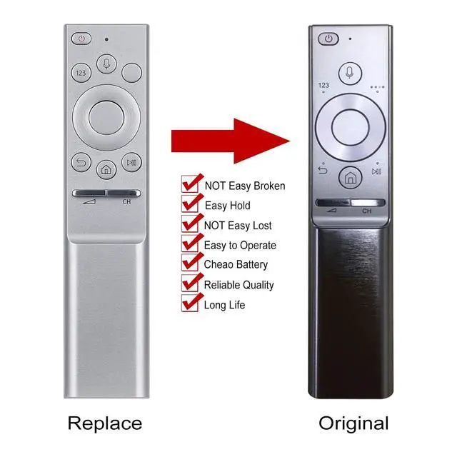 Alt view image 3 of 5 - New BN59-01272A Voice Replaced Remote Control Fits for Samsung QLED Smart TV Q7F Series QN55Q7 QN65Q7 QN75Q7
