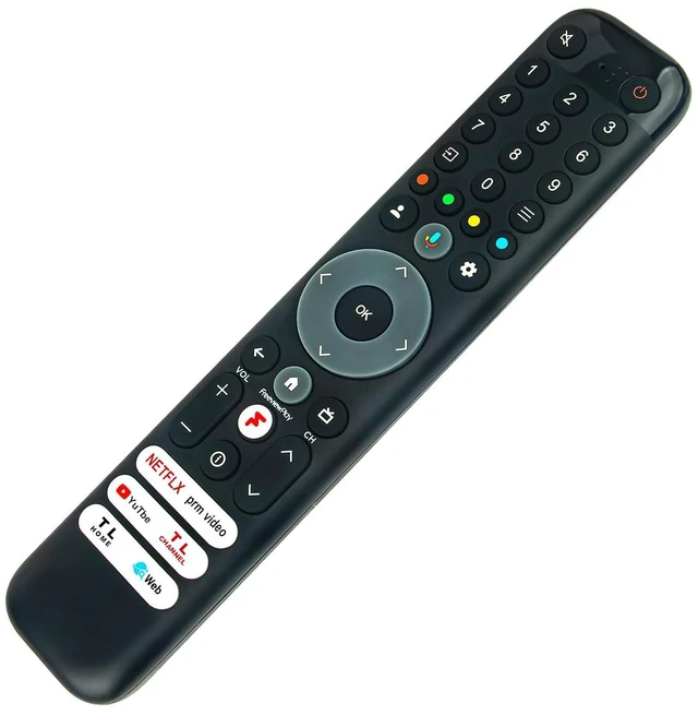 Alt view image 3 of 5 - Allimity Voice Replaced Remote Control Fit for TCL Android Smart TV 43C645K 50C645K 75C645K 85C645K 55C645K 65C645K Controller RC833-GUB2 RC833-GUB2 RC833 GUB2 RC833GUB2