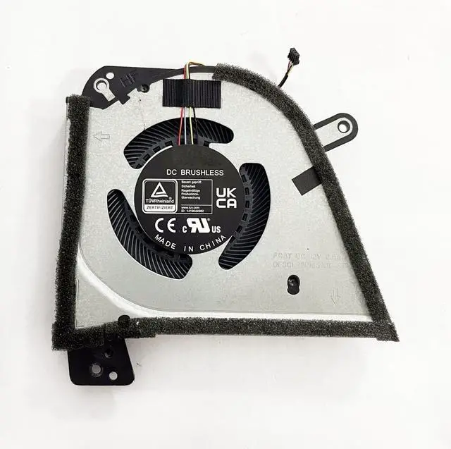 Alt view image 5 of 5 - Fleshy Leaf Replacement CPU+GPU Cooling Fan for Asus Rog Zephyrus G16 (2023) GU603V GU603VU GU603VI GU603VV GU603ZI GU603ZU GU603ZV 13NR0BL0T07111 FQAX 13NR0BL0T06111 FQAY