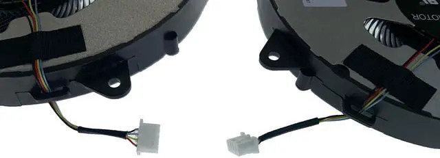 Alt view image 4 of 5 - Sicastar New CPU and GPU Cooling Fan Work for Lenovo Legion 5-15IMH05 5-15IMH05H 5-15ARH05 81Y6 82AU 82B5 5F10S13914 Series