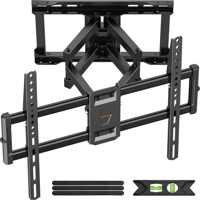 Main image of IWORKBOARD 75 85 90 inch Full Motion TV Wall Mount for 40-90'' TV Mount, Heavy Duty Adjustable articulating Bracket Tilt Swivel Extension Level, VESA 600x400mm, 16" Studs, 132 lbs for 65 70 75+ TVs