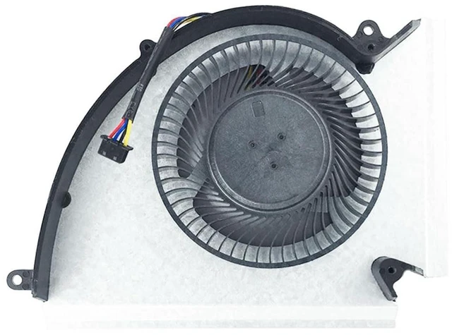Alt view image 5 of 5 - LAOKOEN New Cooling Fan Replacement for MSI GE76 Raider GP76 Leopard GE76 11UH 11UE 11UG GP76 WE76 MS-17K3 17K4 17K2 17K1 Series P/N:N452 N451 PABD1A010SHR-N451 PABD1A010SHL-N452 DC12V 0.6A Fan