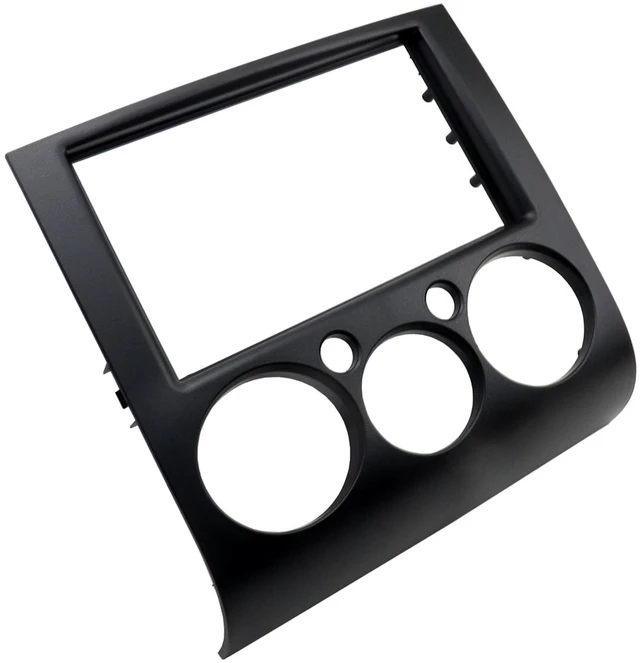 Alt view image 2 of 4 - DKMUS Double Din Radio Stereo Bezel for Mitsubishi Galant 2004-2013 Dash Installation Mount Trim Kit (Double Din)