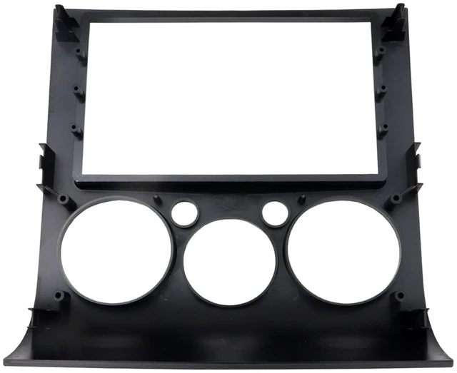 Alt view image 3 of 4 - DKMUS Double Din Radio Stereo Bezel for Mitsubishi Galant 2004-2013 Dash Installation Mount Trim Kit (Double Din)