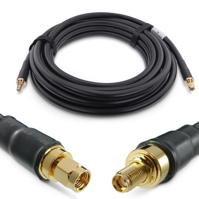 Main image of Proxicast 20 ft SMA Male to SMA Female 50 Ohm Low-Loss CFD400 Coax Cable