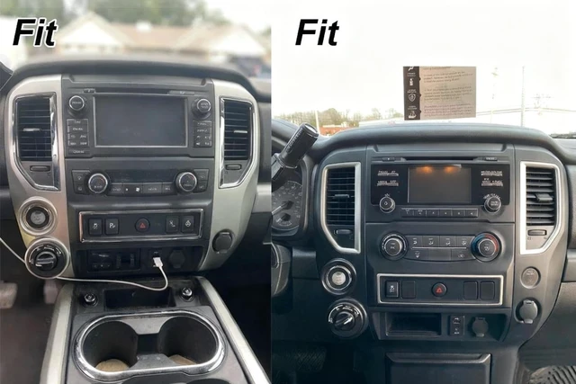 Alt view image 2 of 5 - 2 DIN Car Stereo Upgrade for Nissan Titan 2017-2019, 9.7" Touchscreen Android 13 Car Radio with Wireless CarPlay Android Auto GPS Navi Bluetooth WiFi SWC FM DSP Backup Camera, 4G+64G