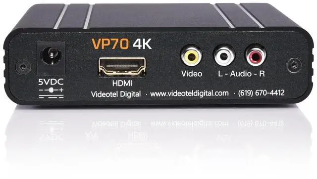 Alt view image 2 of 5 - VP70 4K Videotel Digital Industrial Grade Auto Looping Digital Signage Media Player for Rugged use. Auto On, Auto Play & Auto Seamless Loops Video Files, or Photo Files.