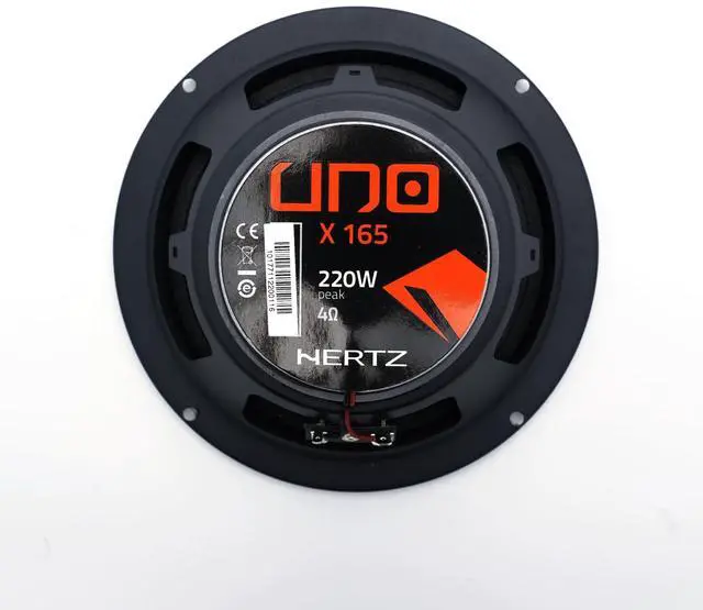 Alt view image 5 of 5 - HERTZ UNO Series X-165 6.5" Two-Way Coaxial Speakers (Pair)