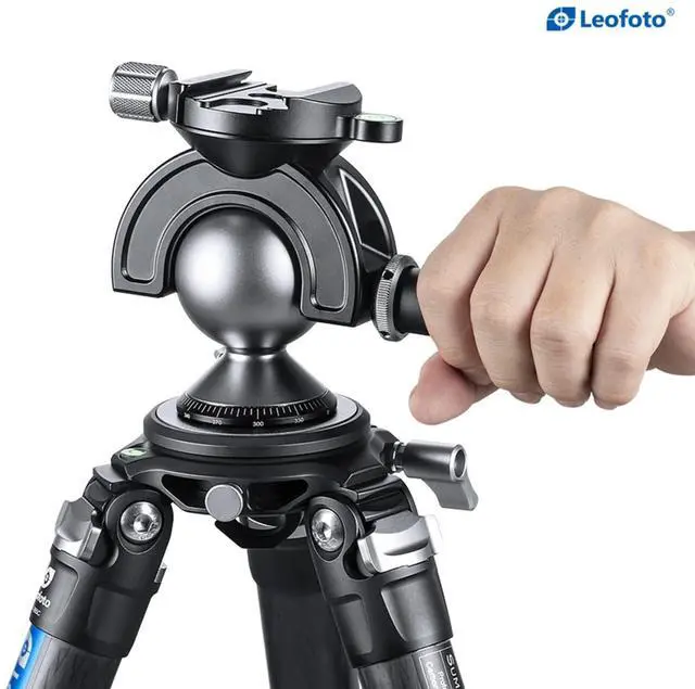 Alt view image 2 of 3 - MH-50 Ball Head Tripod Mount Handlebar, Compatible for Arca Swiss with 38mm Plate, 3/8 Screw, Weight 756g, Maxload 25kg, Flexible Field Equipment