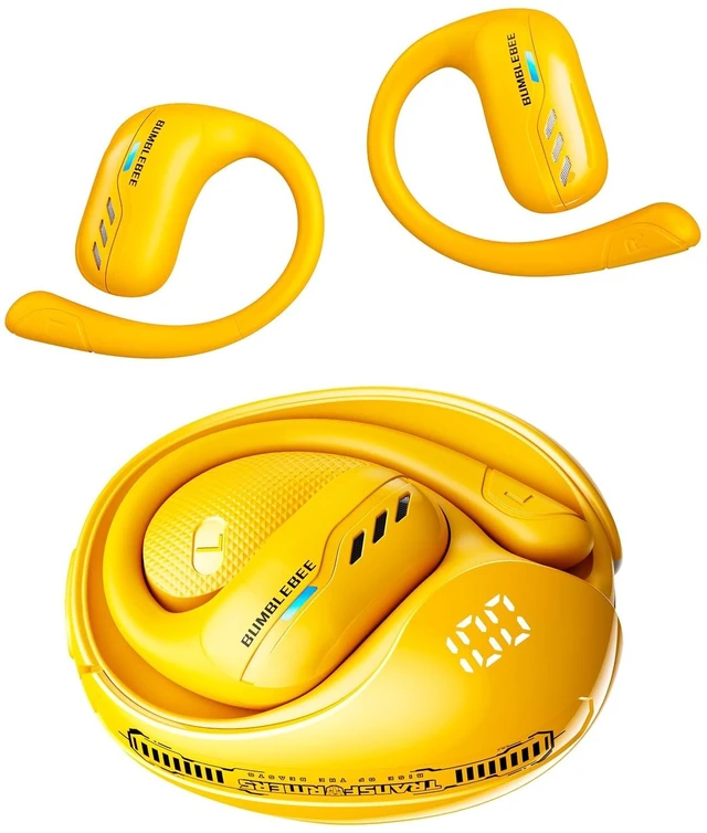 Main image of Transformers Open Ear Headphones Wireless Bluetooth 5.4, Hanging Earbuds with Earhooks, IPX5 Waterproof for Trainning Running Workout