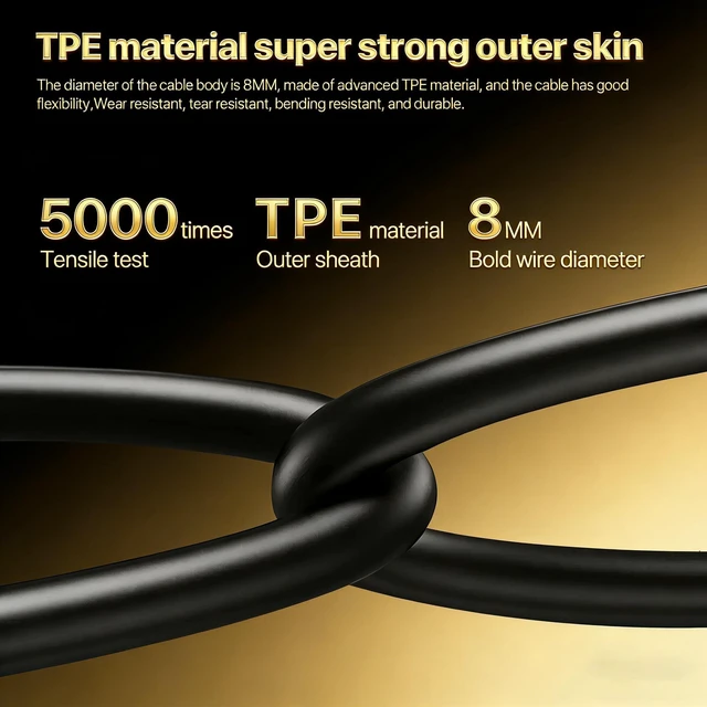 Alt view image 4 of 5 - NUOSIYA Ethercon Cable, Shielded Cat 5e Ethernet, Silvery, 1, 35FT