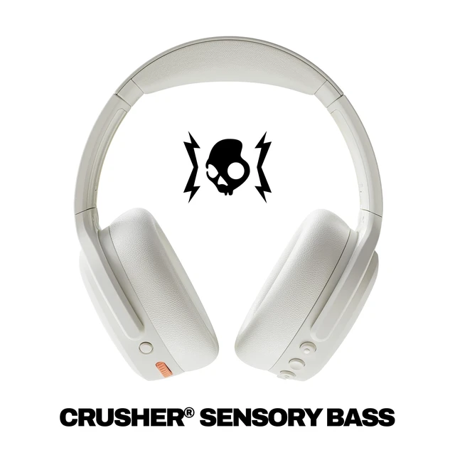 Alt view image 2 of 5 - Skullcandy Crusher ANC 2 Noise Cancelling Wireless Headphones - Bone