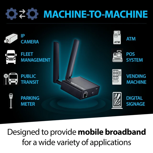 Alt view image 2 of 5 - D-Link 4G LTE (Cat 4) to Gigabit Ethernet Modem/Bridge, M2M Applications