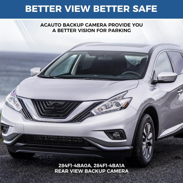 Alt view image 5 of 5 - ACAUTO Front View Camera OE: 284F1-4BA0A 284F1-4BA1A, Compatible with 2014-2016 Nissan Rogue 2.5L L4 Murano 2015-2019 3.5L V6