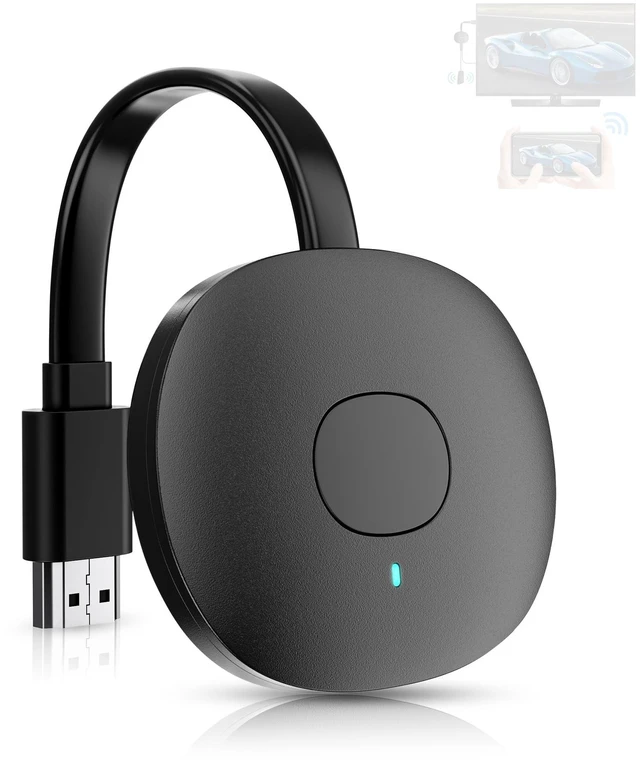 Main image of 2026 Wireless HDMI Display Dongle Adapter 4K Decod - Screen Mirror Receiver Cast Video Audio File from Phone,Pad,Tablet,Laptop to TV,Projector,Monitor, Support Miracast Airplay DLNA