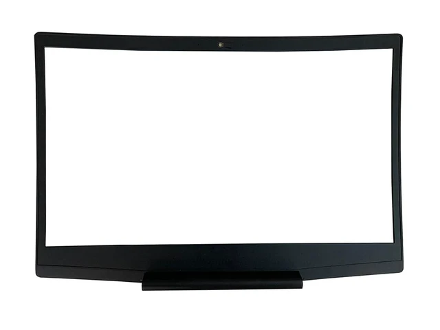 Alt view image 2 of 5 - RGBBYTE Blue Logo LCD Back Cover & Front Bezel& Hinges Set G3 15 3590 for Dell G3 15 3500 Gaming Laptop 747KP 0747KP Black LCD Top Case Rear Lid + Hinges & Bezel & 10Pcs Screws