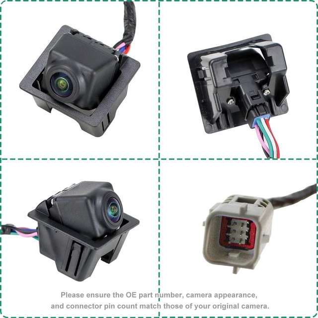 Alt view image 4 of 5 - 90802516 OE Backup Rear View Camera Replacement for Buick Lacrosse 2010-2013 by GreenYi