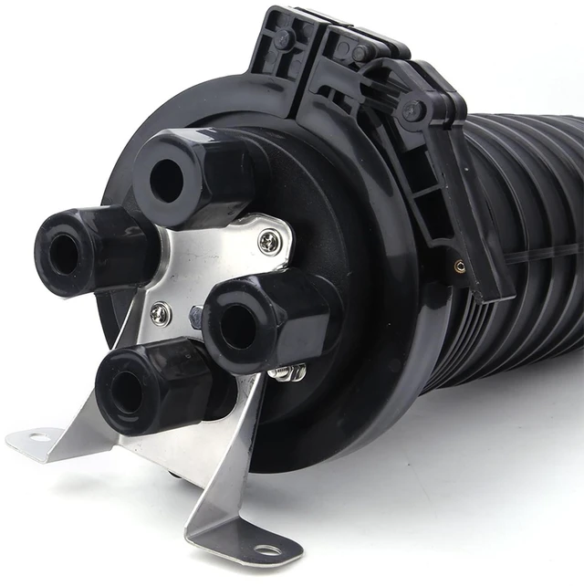 Alt view image 4 of 5 - Hilitand Fiber Optic Splice Enclosure IP68 Waterproof, High Strength for Overhead and Direct Burial (96 cores), Hilitandpvgy8w4eaf-14
