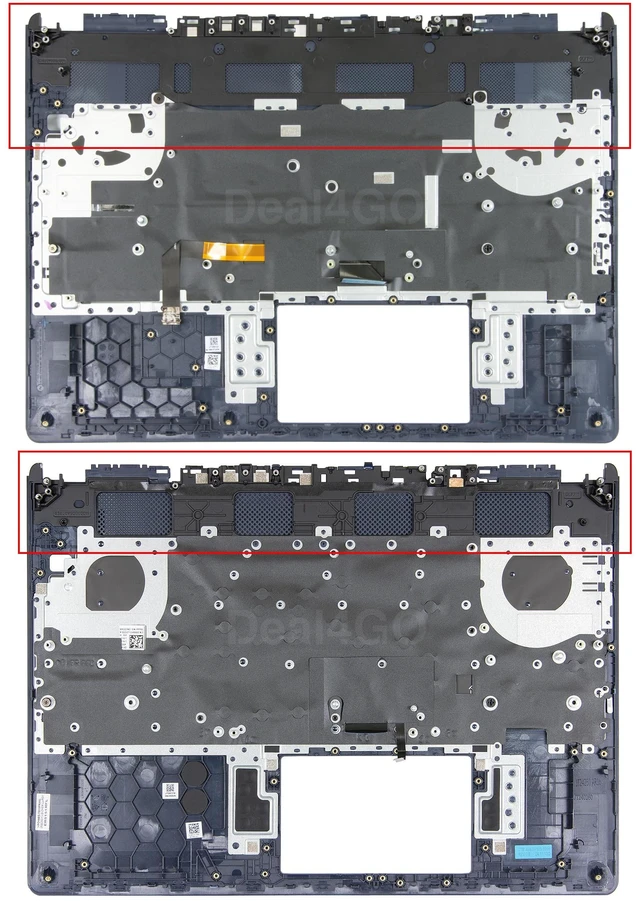 Alt view image 2 of 5 - Deal4GO Upper Keyboard Palmrest Cover Assembly F0TF1 0F0TF1 Replacement for Dell Alienware 16X Aurora AC16250 AC16251