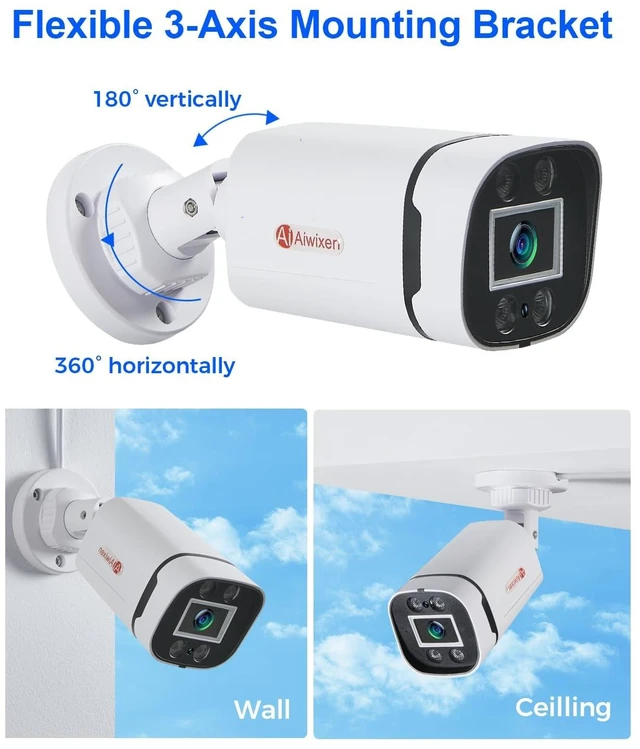 Alt view image 3 of 5 - Aiwixen 1080P Wired Security Camera, Add-on CCTV Cam for Surveillance DVR