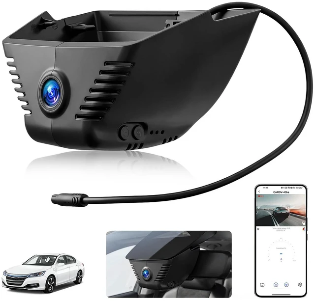 Main image of Front 4K Dash Cam for Honda Accord 2023 2024 2025 Hybrid LX Sport EX Touring EX-L (Gen11),Easy Installation,OEM Style in-Dash WiFi & APP, Loop Recording, G-Sensor, 24H Parking Monitor