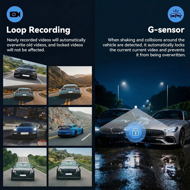 Alt view image 5 of 5 - Front 4K Dash Cam for Honda Accord 2023 2024 2025 Hybrid LX Sport EX Touring EX-L (Gen11),Easy Installation,OEM Style in-Dash WiFi & APP, Loop Recording, G-Sensor, 24H Parking Monitor