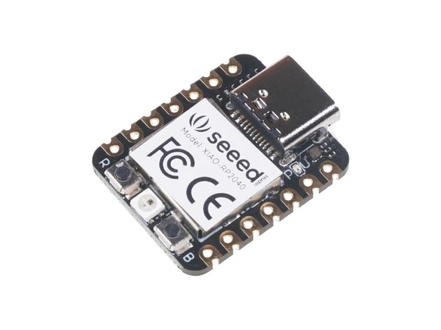 Alt view image 4 of 5 - Seeed Studio XIAO RP2040 Microcontroller with Dual-Core ARM Cortex M0+ Processor, Supports Arduino, MicroPython and CircuitPython with Rich Interfaces, 3pcs.