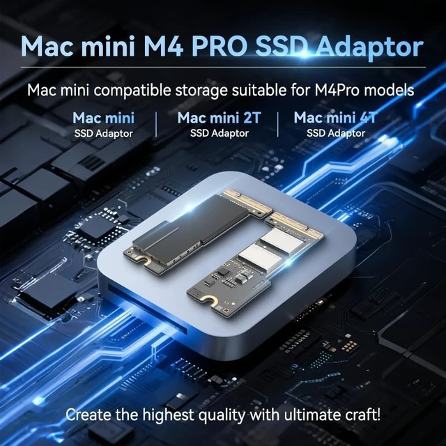 Alt view image 2 of 5 - CHGRNLF Mac mini M4 Pro SSD 4TB Hard Disk for Mac mini M4 Pro