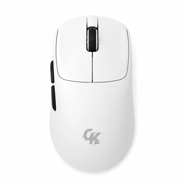 Main image of Gamakay GX1 Silent Wireless Gaming Mouse (White, Silent Switch)