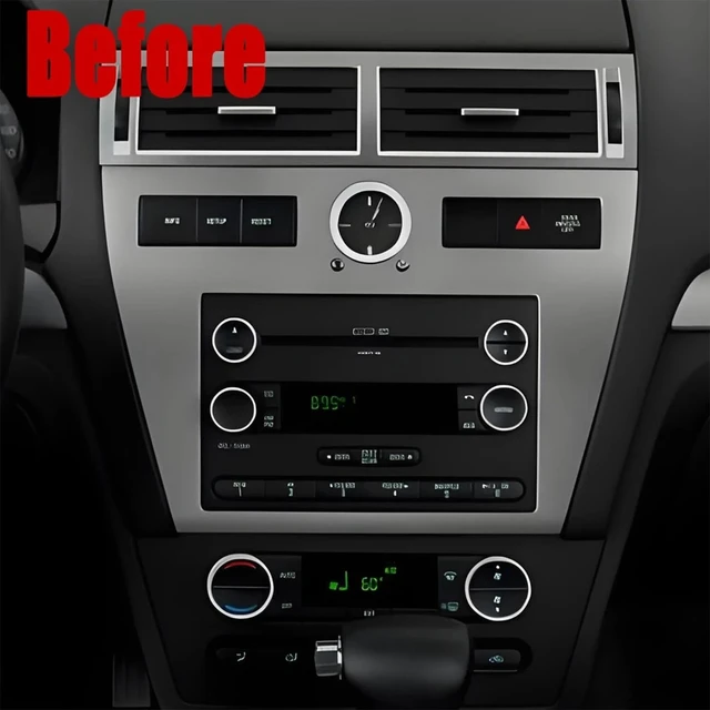 Alt view image 2 of 5 - PHEZEN 7 inch Touchscreen Car Stereo Fit for Mercury Milan 2006 2007 2008 2009, Android 13 Double Din Car Radio with Carplay & Android Auto in-Dash Navigation BT Mirror Link WiFi Backup Camera 4+64G