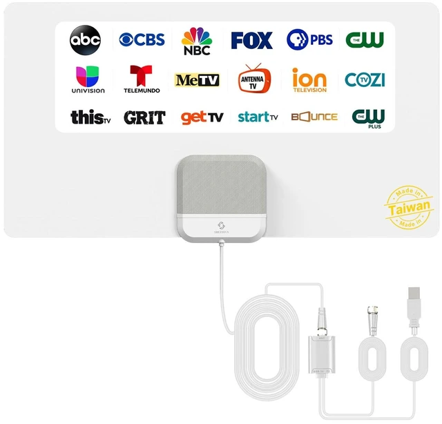 Main image of Indoor TV Antenna for Smart TV Free Local Channels, No Monthly Fees