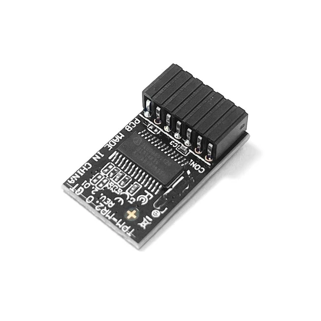 Alt view image 2 of 5 - GinTai TPM-M R2.0 Module 14pin-1 SLB9665 for ASUS ROG Strix B250I Gaming