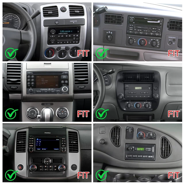 Alt view image 2 of 5 - Double Din Radio Stereo for Nissan Frontier 2001-2009 with Wireless Carplay & Android Auto,7 Inch Android 13 Car Audio Receiver GPS Navigation Unit with Bluetooth Head Unit WiFi SWC