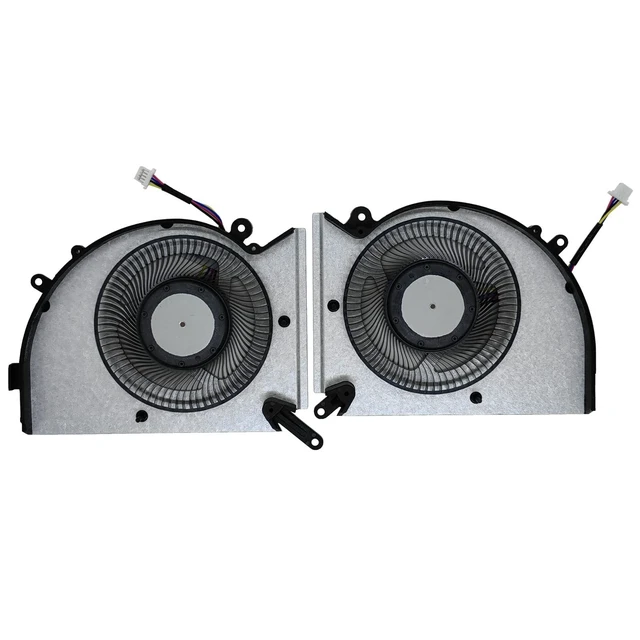 Alt view image 2 of 2 - ZHAWULEEFB Replacement New CPU+GPU Cooling Fan for MSI GS77 MS-17P1 PABD1A010SHR PABD1A010SHL N485 N486 Fan DC12V 0.6A