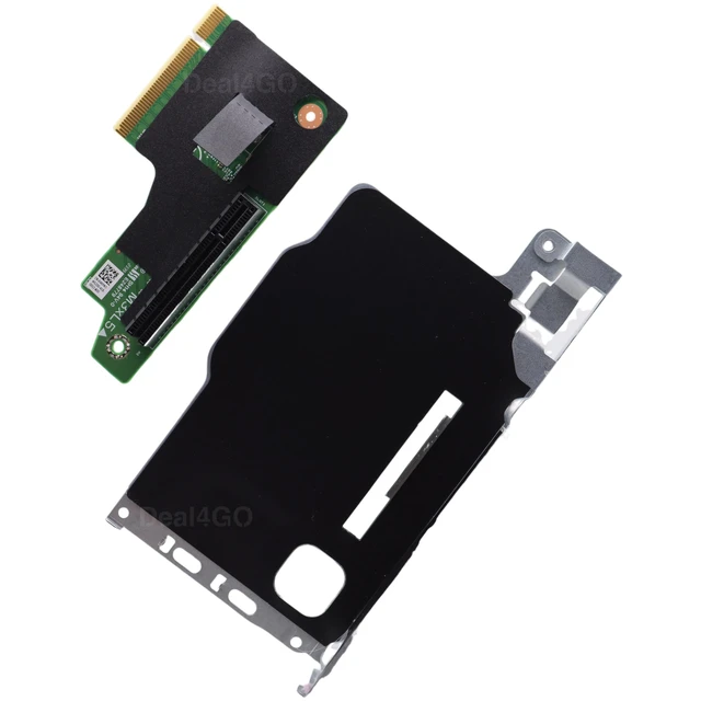 Alt view image 4 of 5 - Deal4GO GPU Graphics PCIe V2 Riser Card w/Bracket FW37C 4KPM3 HRTR8 Replacement for Dell Precision 3260 3260XE 3240 CFF Desktop
