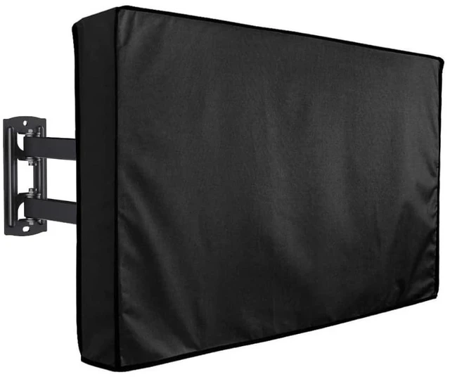 Main image of Outdoor Waterproof TV Cover 30-32" Universal Weatherproof Dustproof Black Flat Screen Cover with Remote Control Pocket Patio Television Protector for Outside LCD LED OLED TV Screens (30-32", Black)