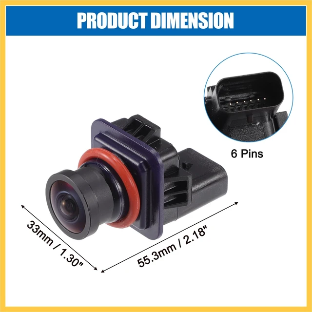 Alt view image 5 of 5 - REPAIROCK Car Rear View Back Up Camera Wide Angle Park Assist Reverse Camera Fit for Ford Taurus 2010 2011 2012 No.AG1Z19G490D - Pack of 1 Auto Replacement Parts