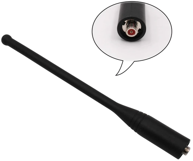 Alt view image 2 of 5 - 4Pcs RAN4031 UHF 403-470 Mhz Antenna Fit for Motorola RDU2020 RDU2080D RDU4100 RDU4160D RDV2020 RDV5100 CP110 EP150 A10 A12 Two Way Radio 6.5 inch