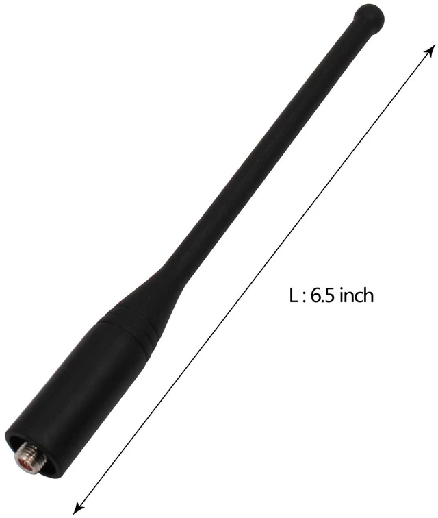 Alt view image 3 of 5 - 4Pcs RAN4031 UHF 403-470 Mhz Antenna Fit for Motorola RDU2020 RDU2080D RDU4100 RDU4160D RDV2020 RDV5100 CP110 EP150 A10 A12 Two Way Radio 6.5 inch